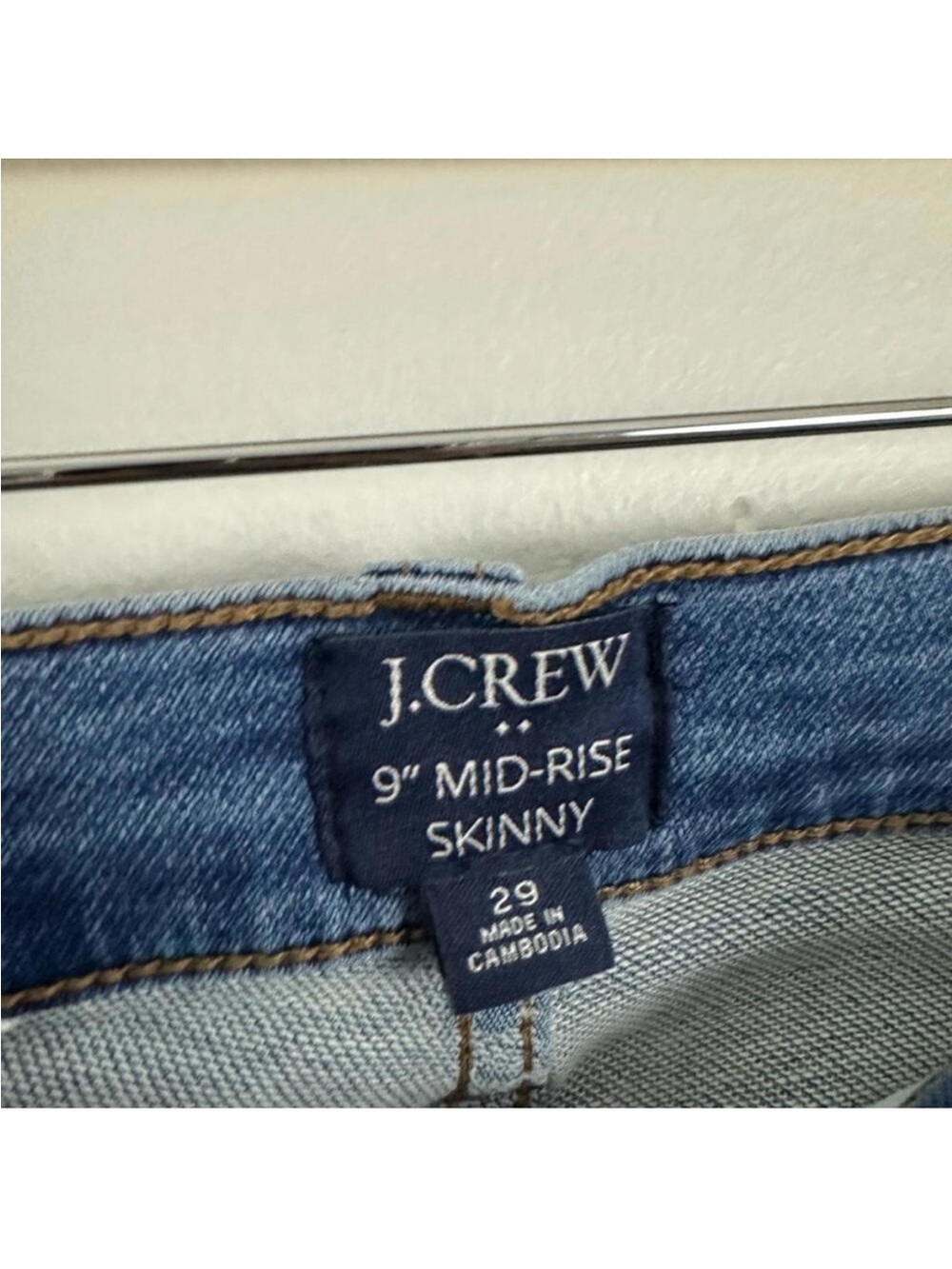 J. Crew Women’s Skinny Jeans Blue Size 29 - Picture 3 of 4